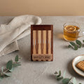 Striped Wood Mobile Stan