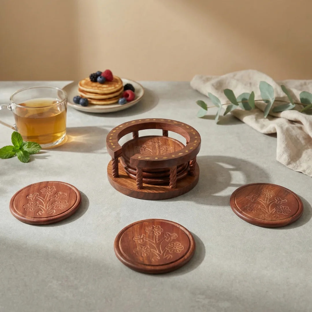 Round Coaster Set