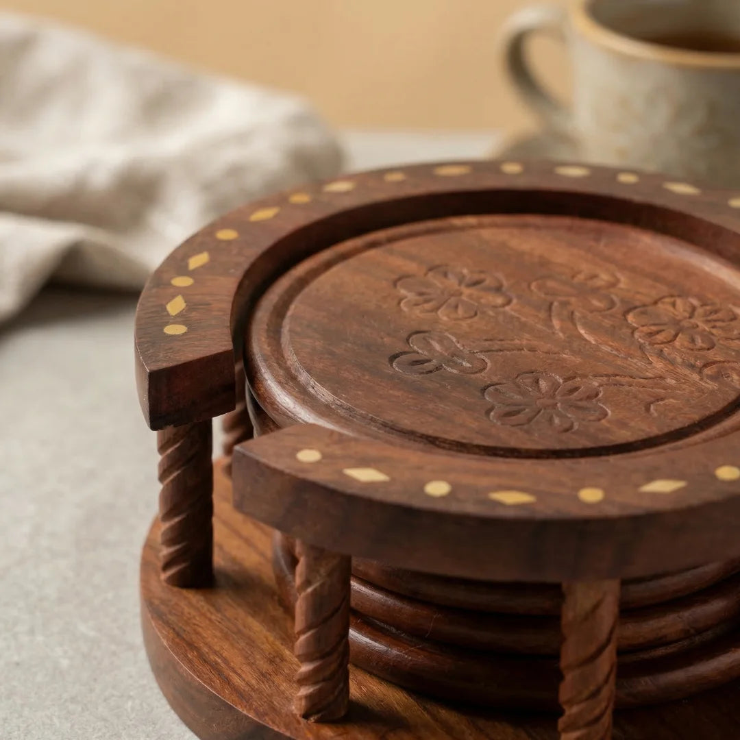 Round Coaster Set