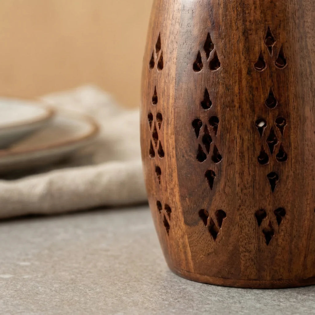 Carved Pen Holder