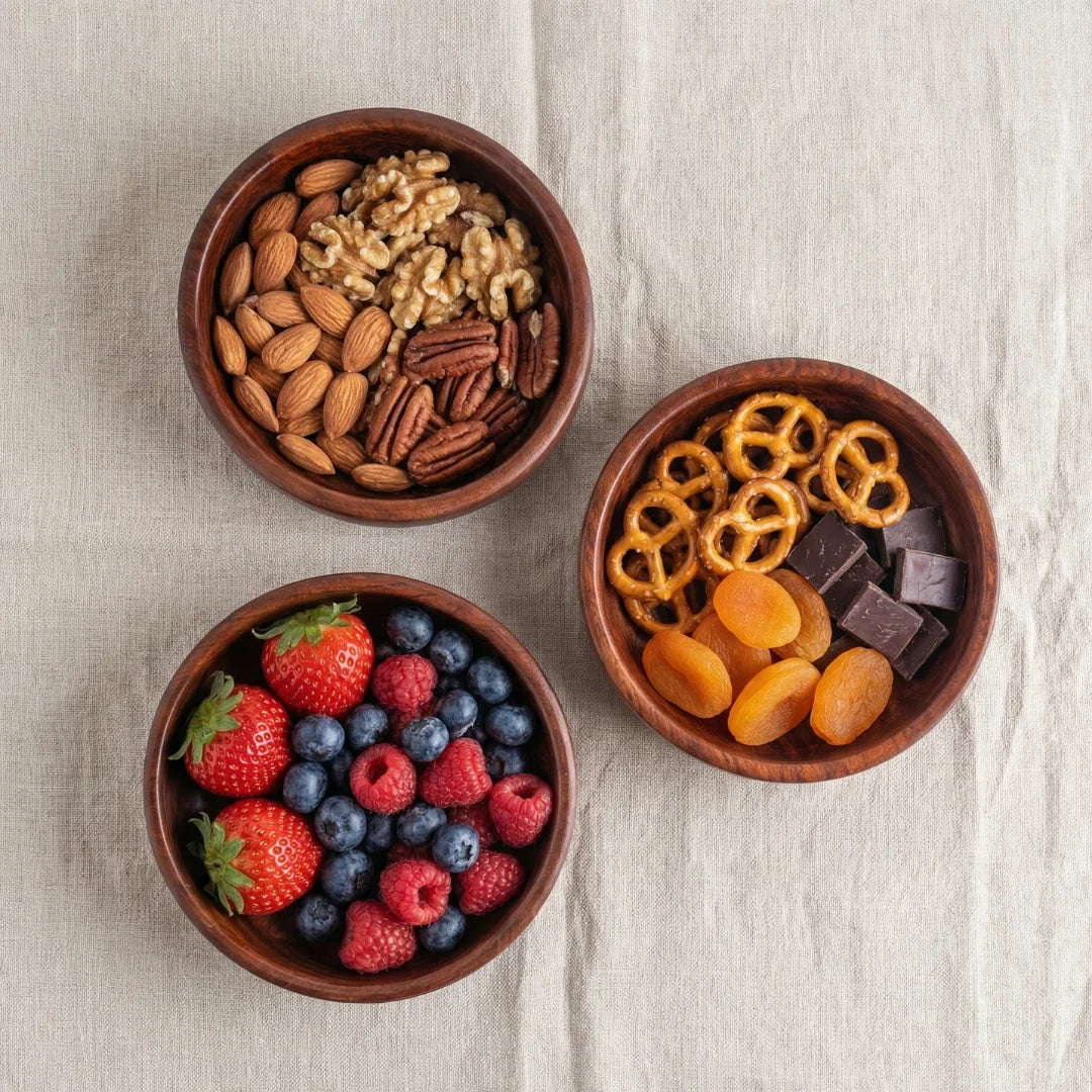 Wood Bowl Set (Set of 3)