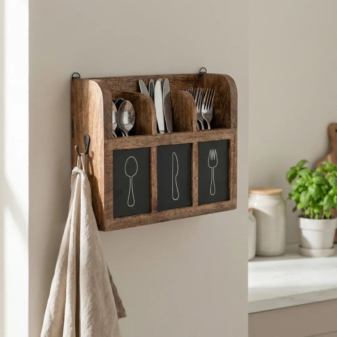 Wall Cutlery Holder
