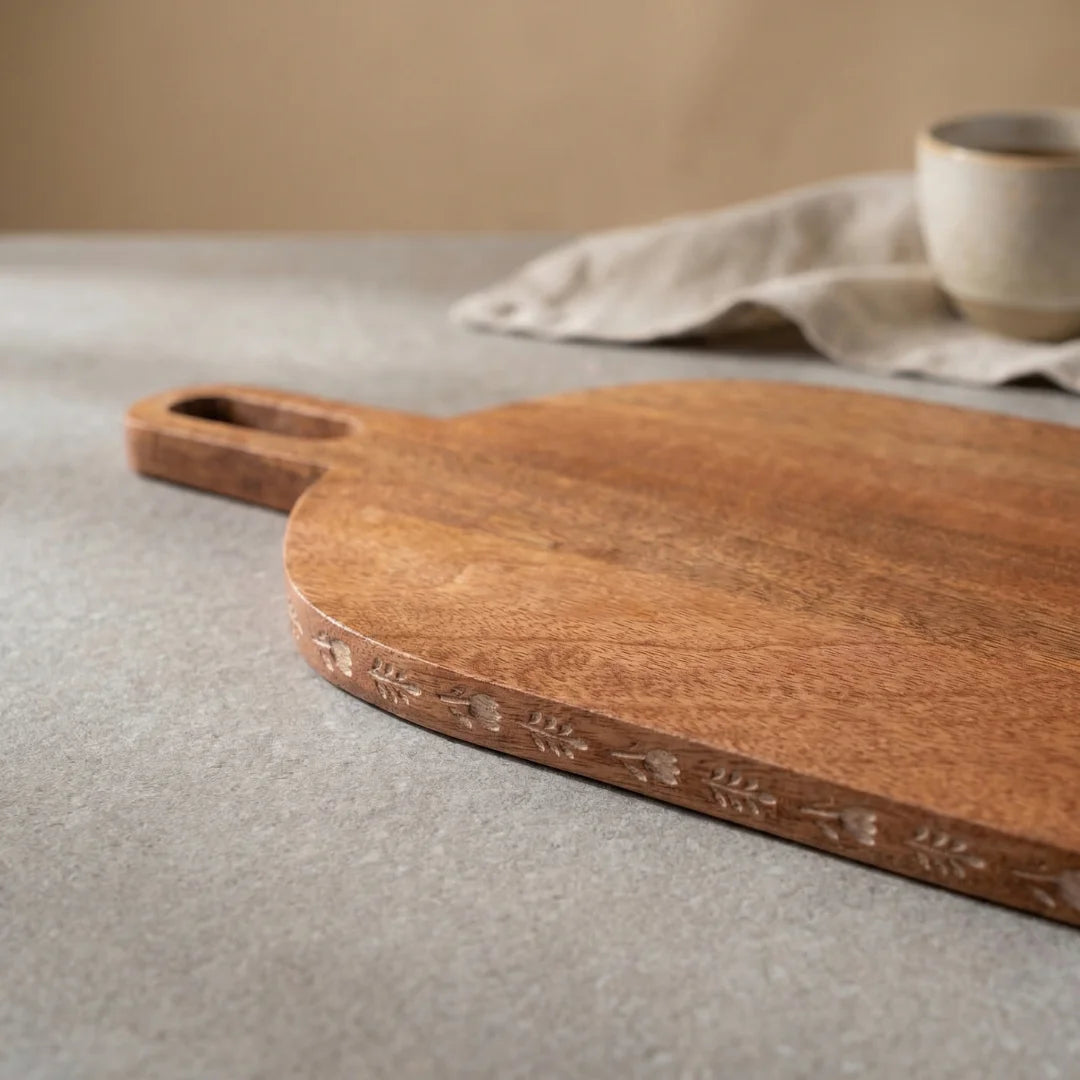 Oval Handled Serving Board