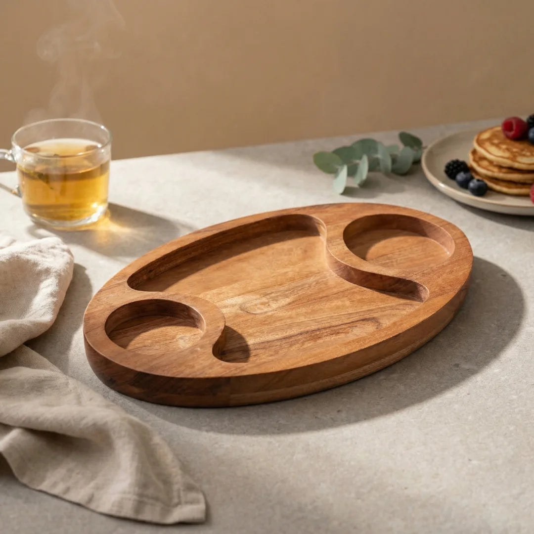Compartment Serving Tray