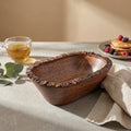 Bark Edge Wood Bowl