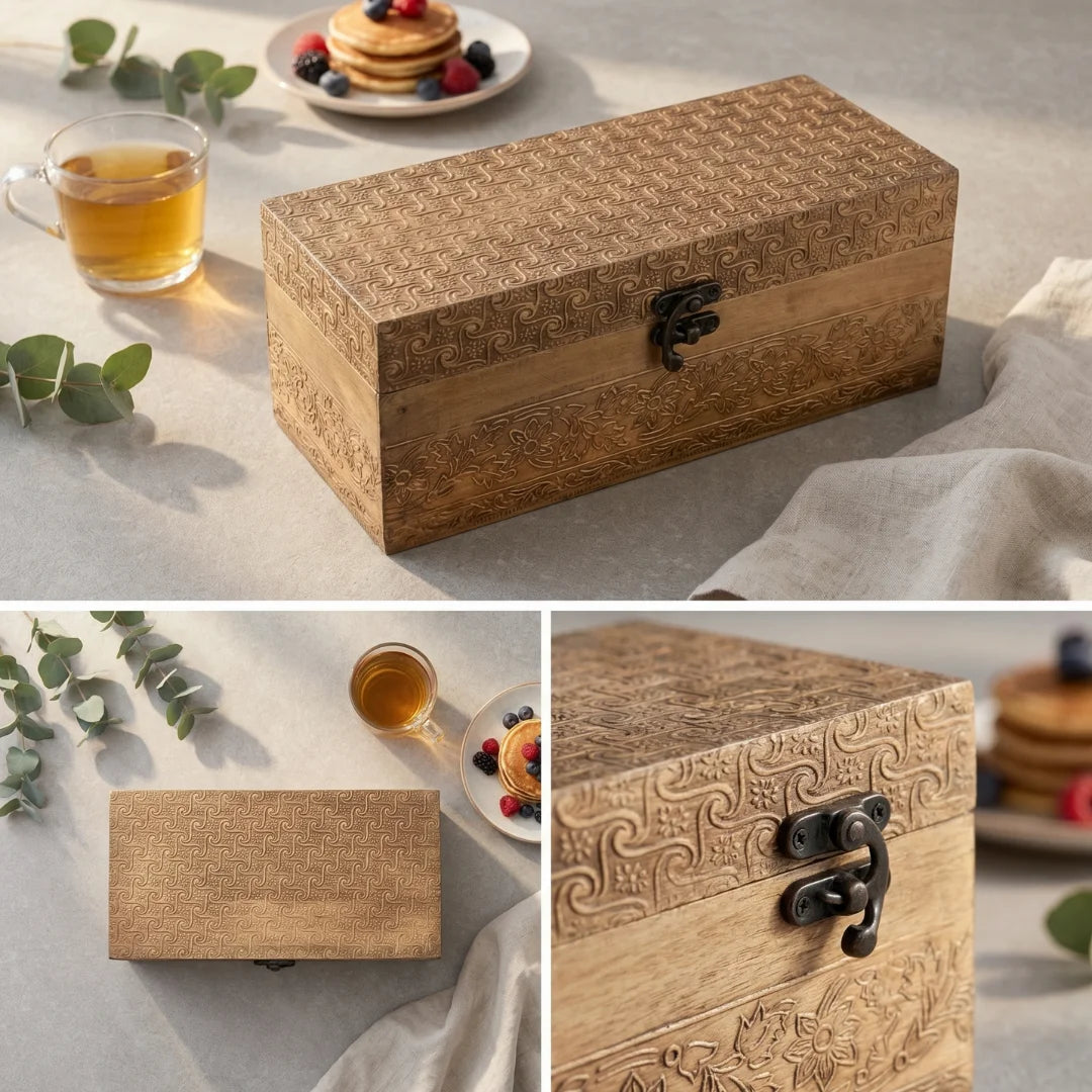Brass Detail Storage Box