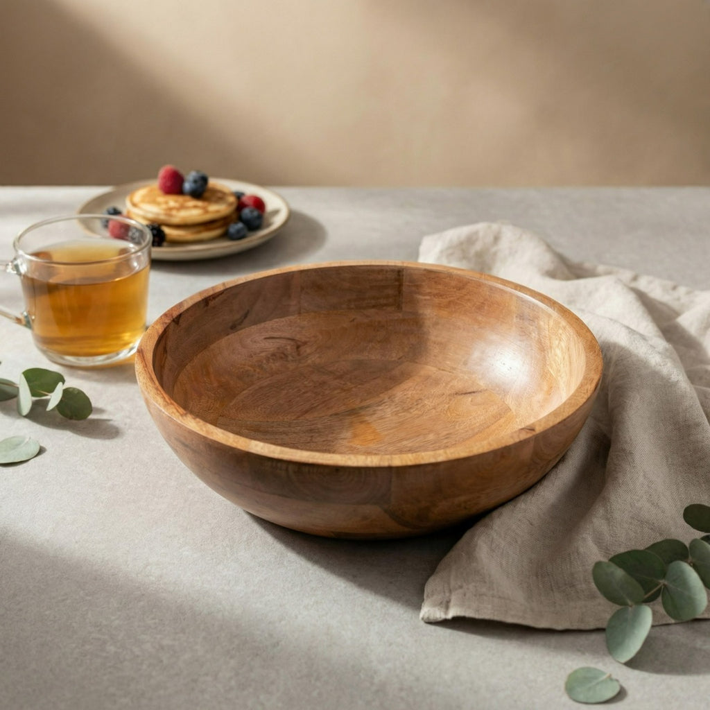 Smooth Wood Bowl