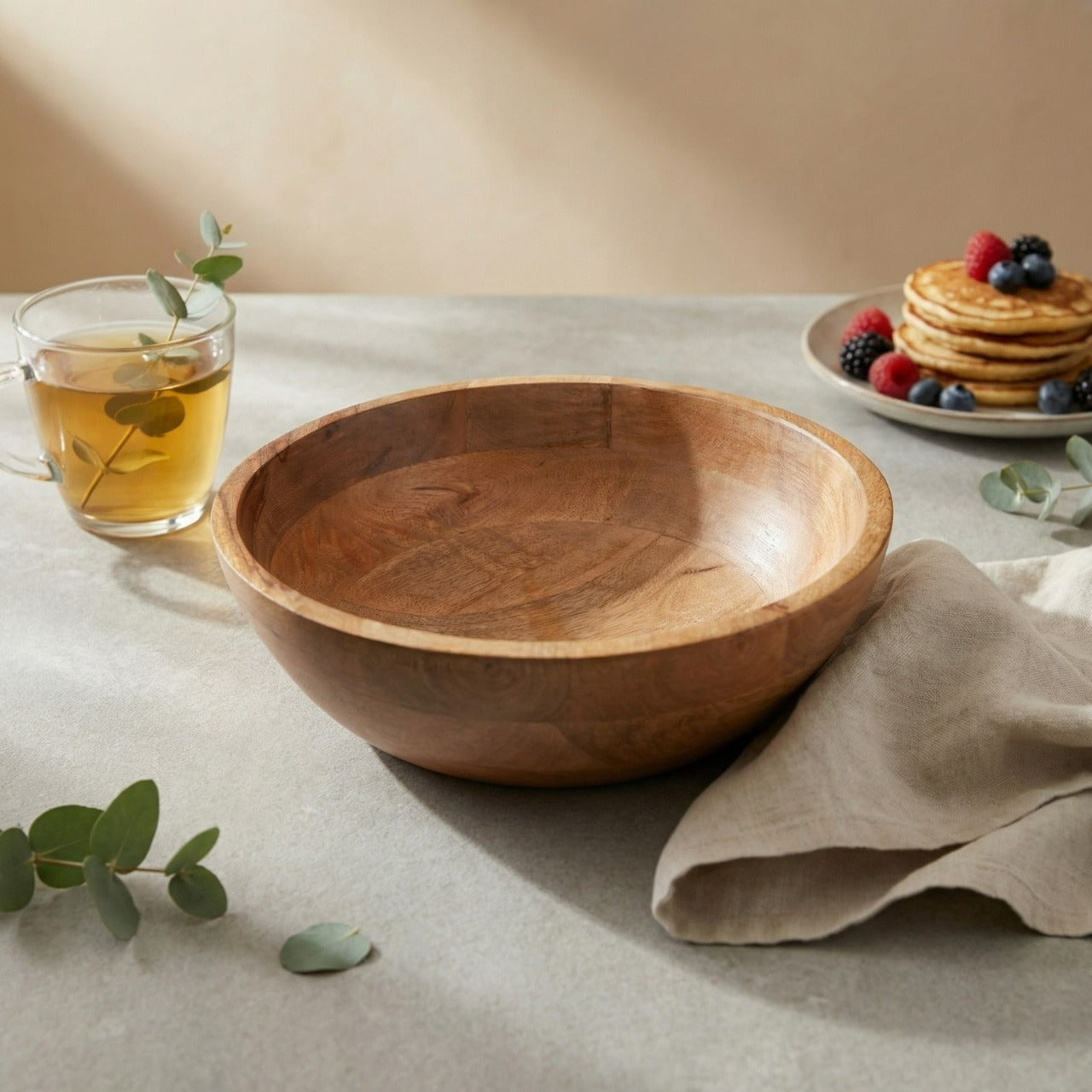 Smooth Wood Bowl