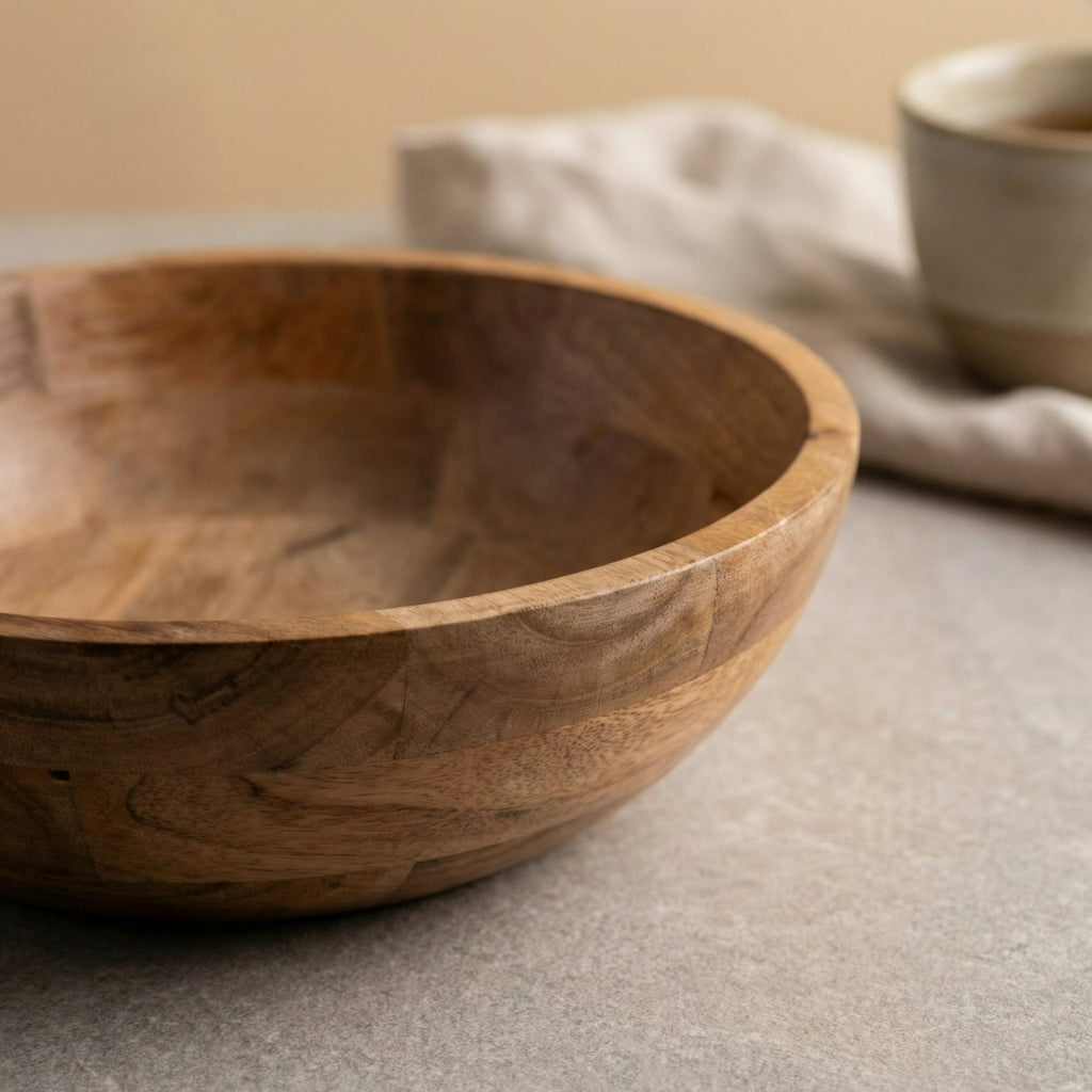 Smooth Wood Bowl