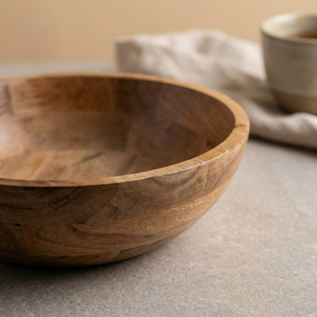 Smooth Wood Bowl